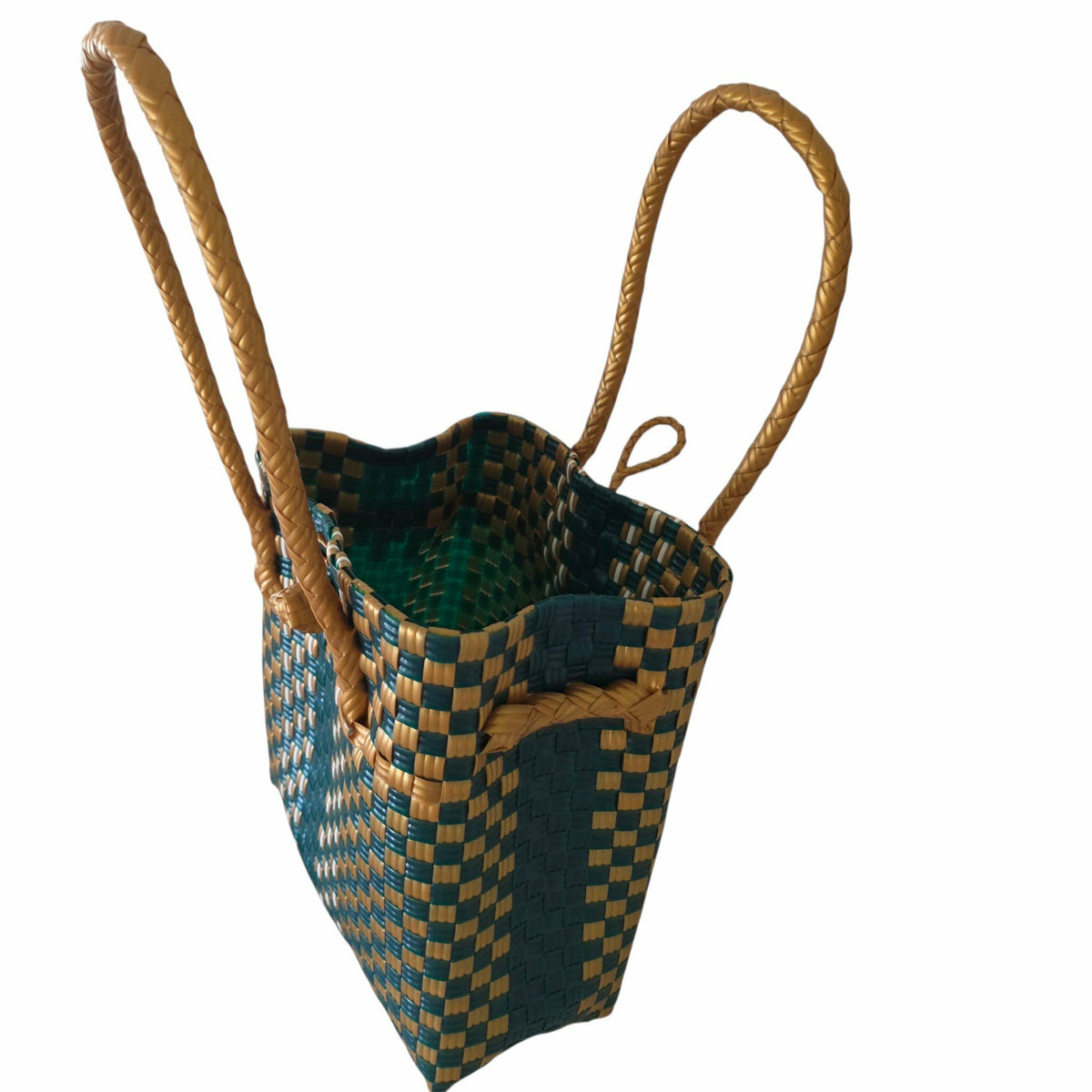 GREEN SANDS Small Jali Bag