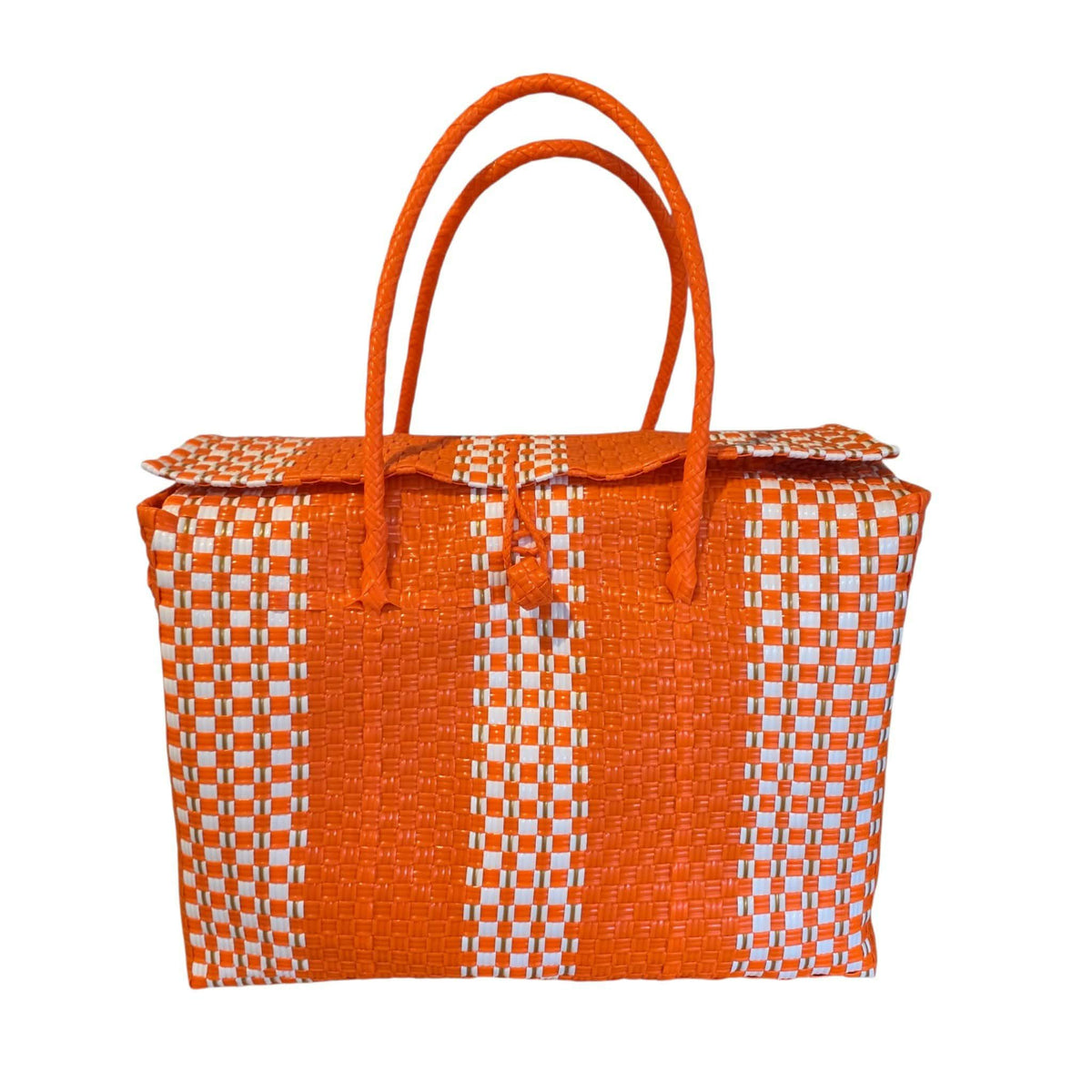 Orange Peel Boxy Bag