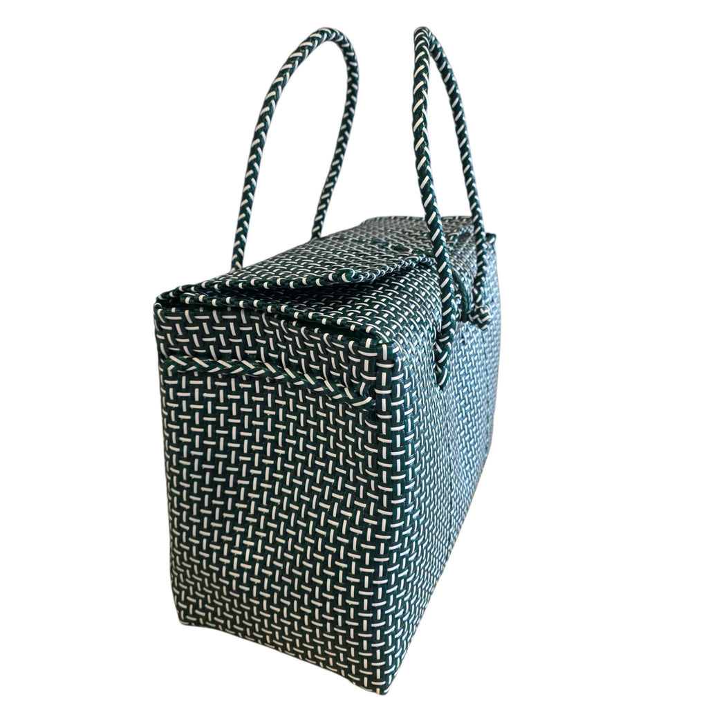 Emerald green Boxy Bag