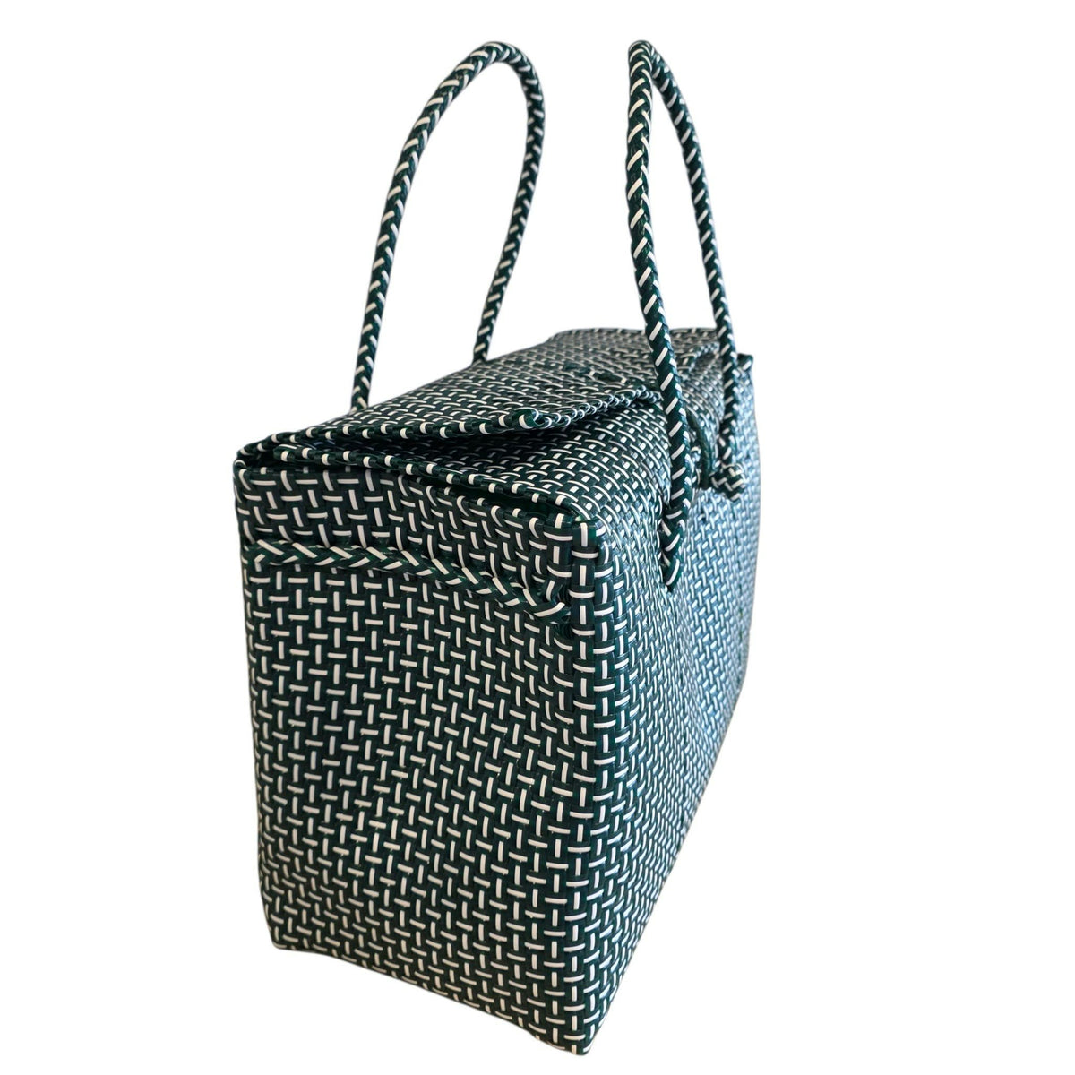 Emerald green Boxy Bag