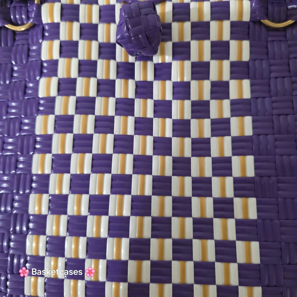 Purple Haze Medium short Bamboo Handle