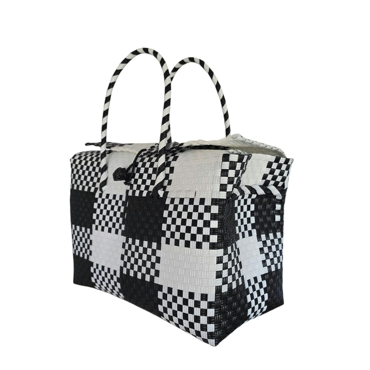 Checkers Boxy Bag