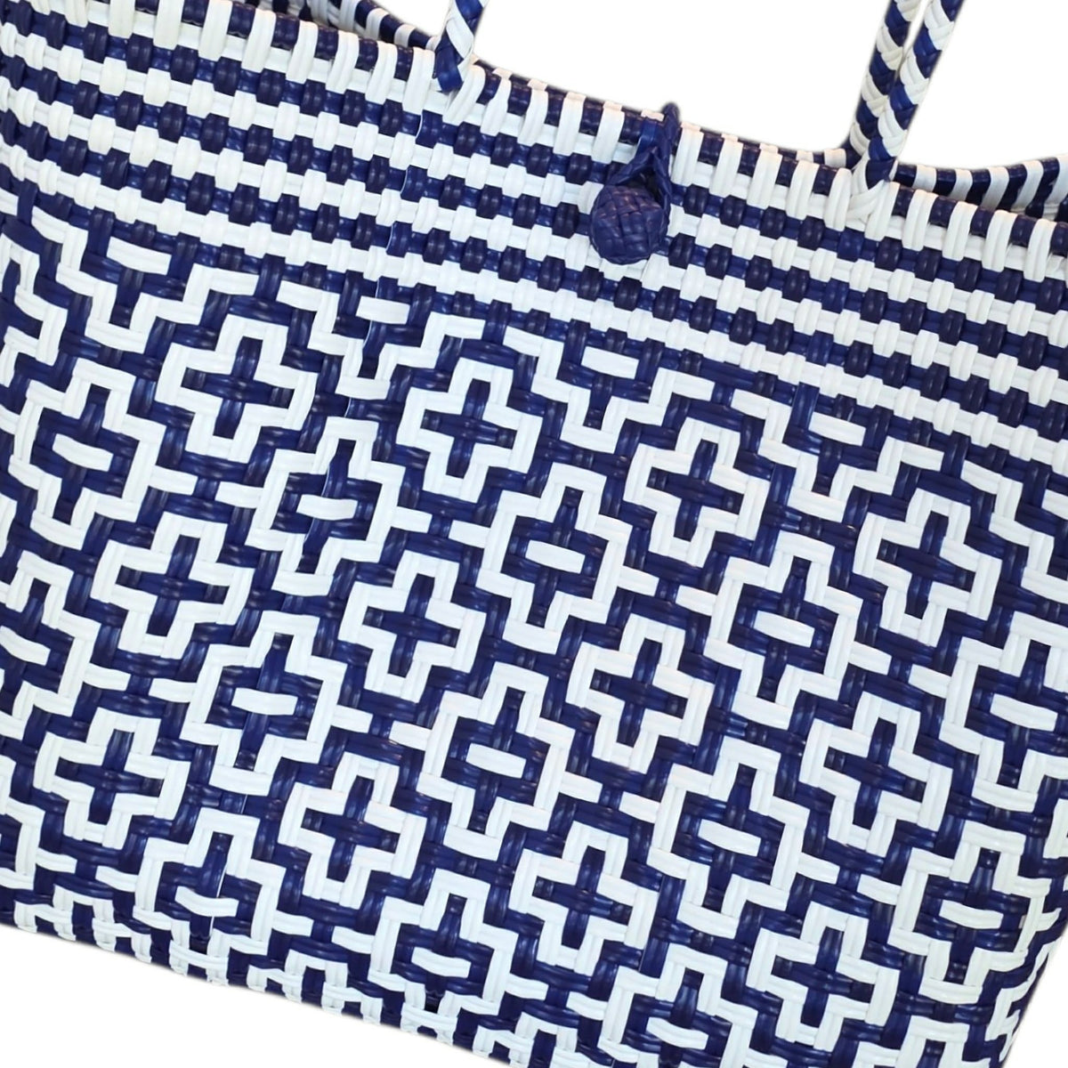 Navy Mosaic Batik