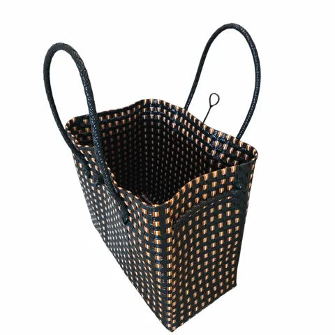 Golden Noir Jali Bag