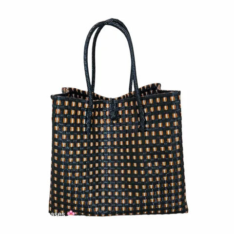 Golden Noir Jali Bag