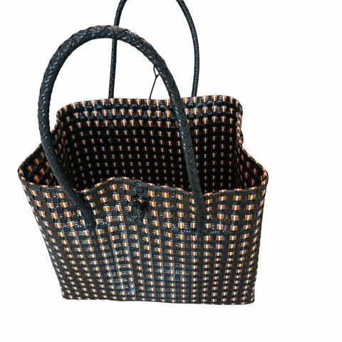 Golden Noir Jali Bag