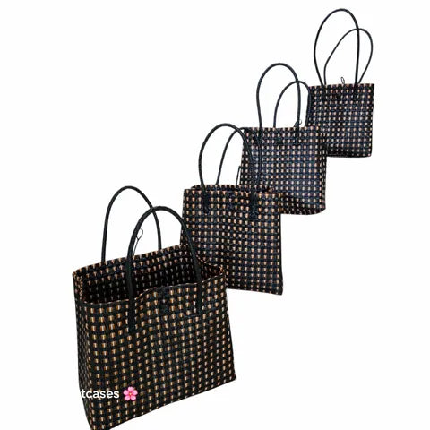 Golden Noir Jali Bag