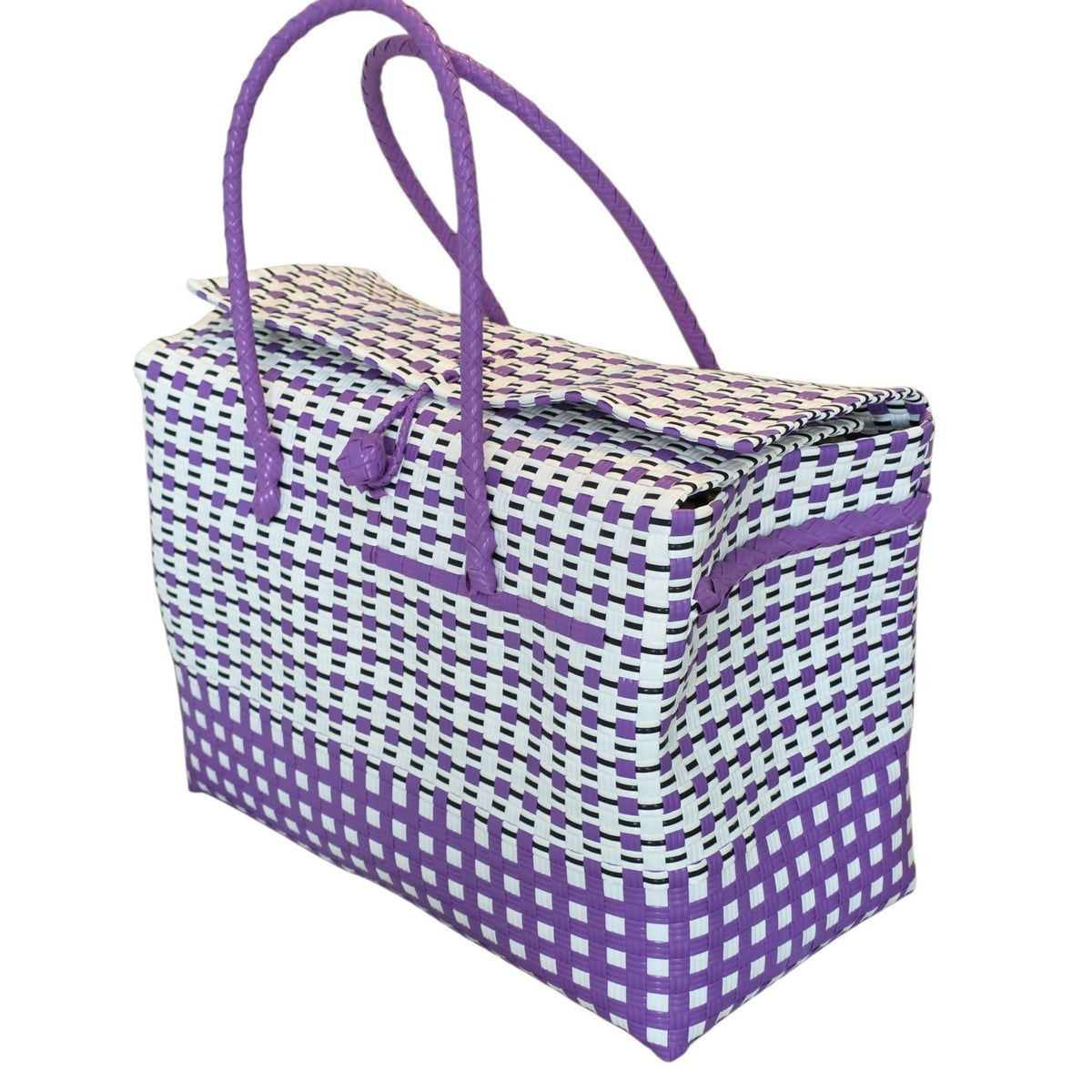 Lavender Boxy Bag
