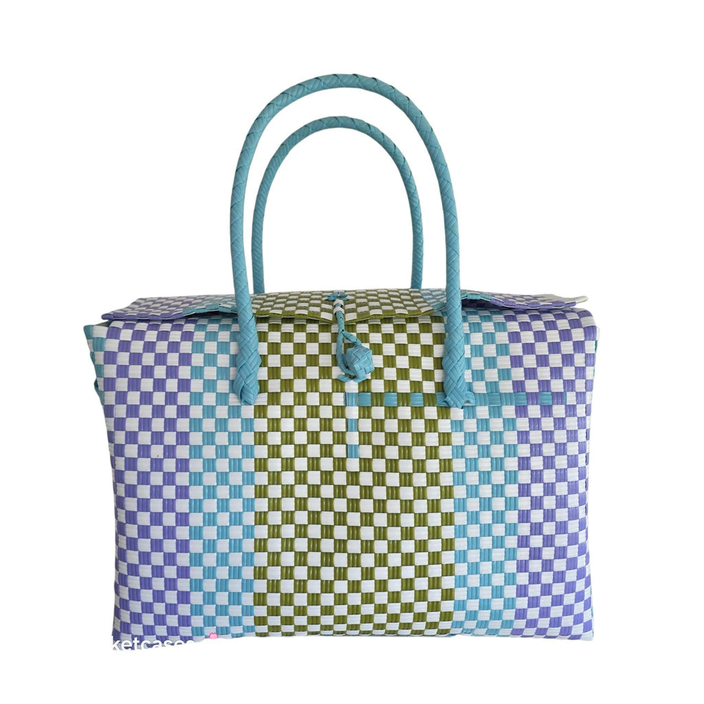 Coastal Bloom Boxy Bag