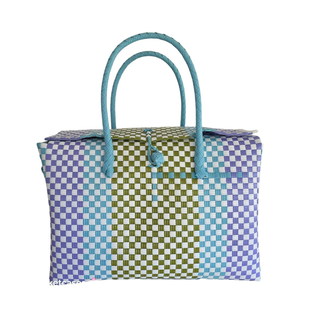Coastal Bloom Boxy Bag