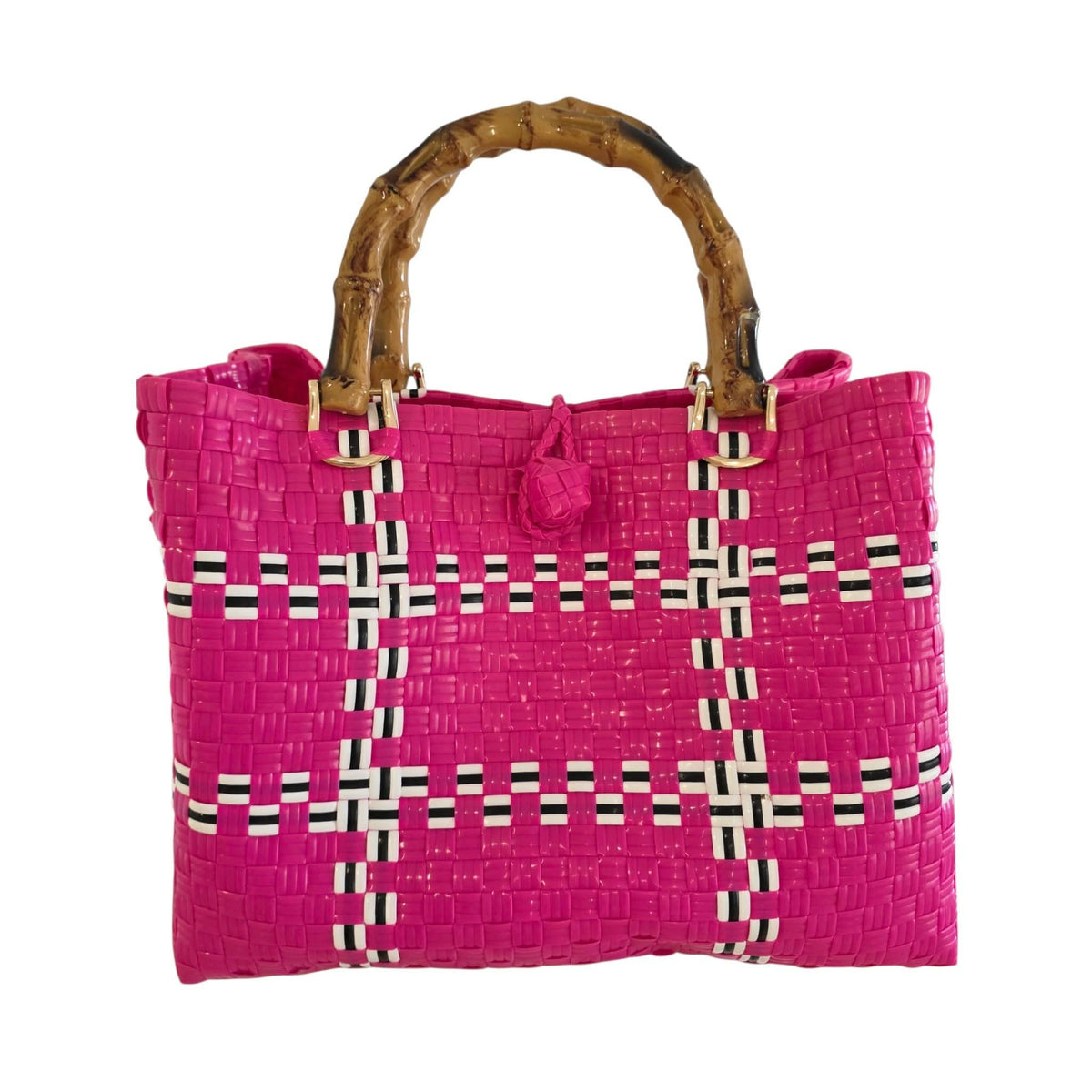 Sophie Medium Short Bamboo handle Jali