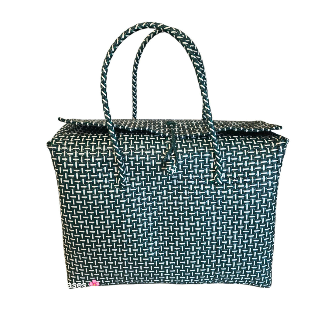 Emerald green Boxy Bag
