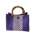 Purple Haze Medium short Bamboo Handle