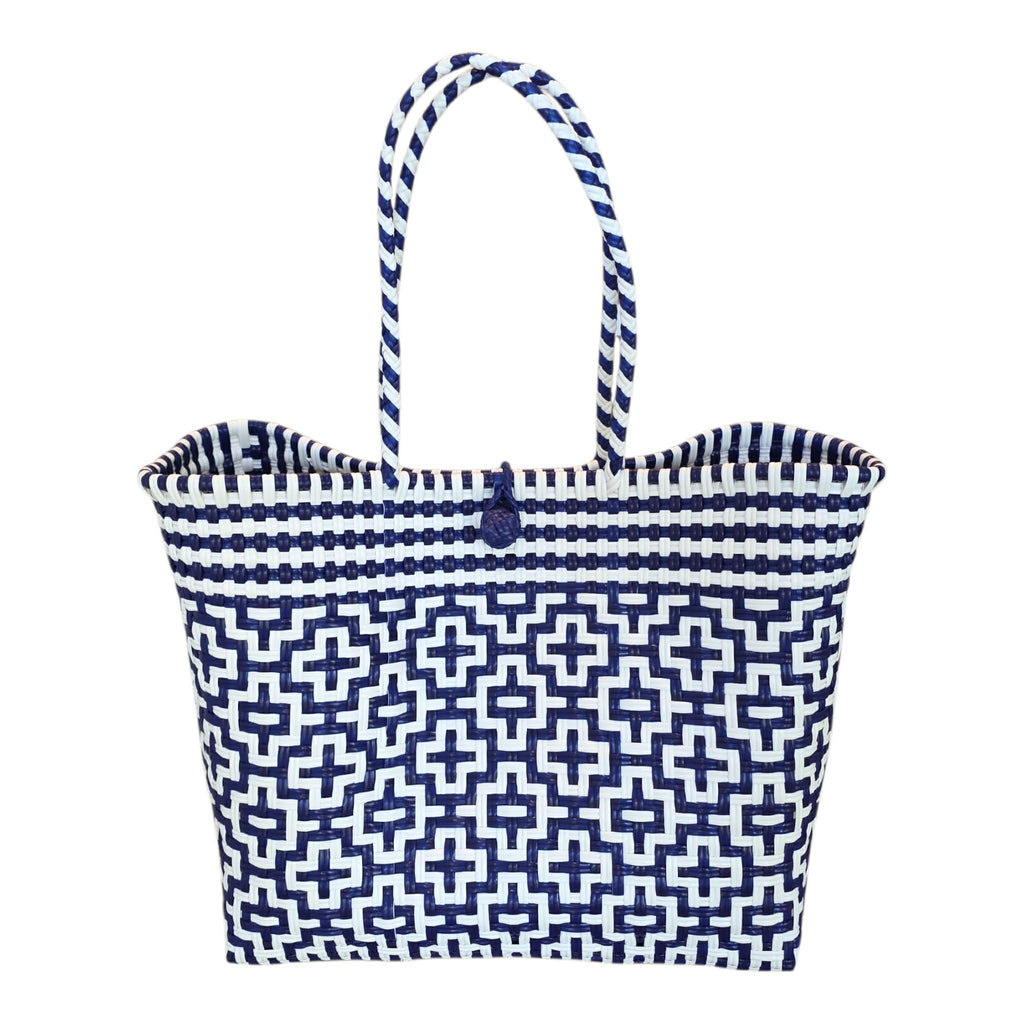 Navy Mosaic Batik