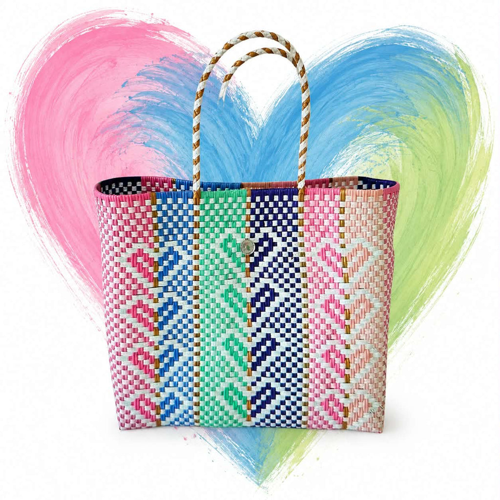 Rainbow Hearts BATIK