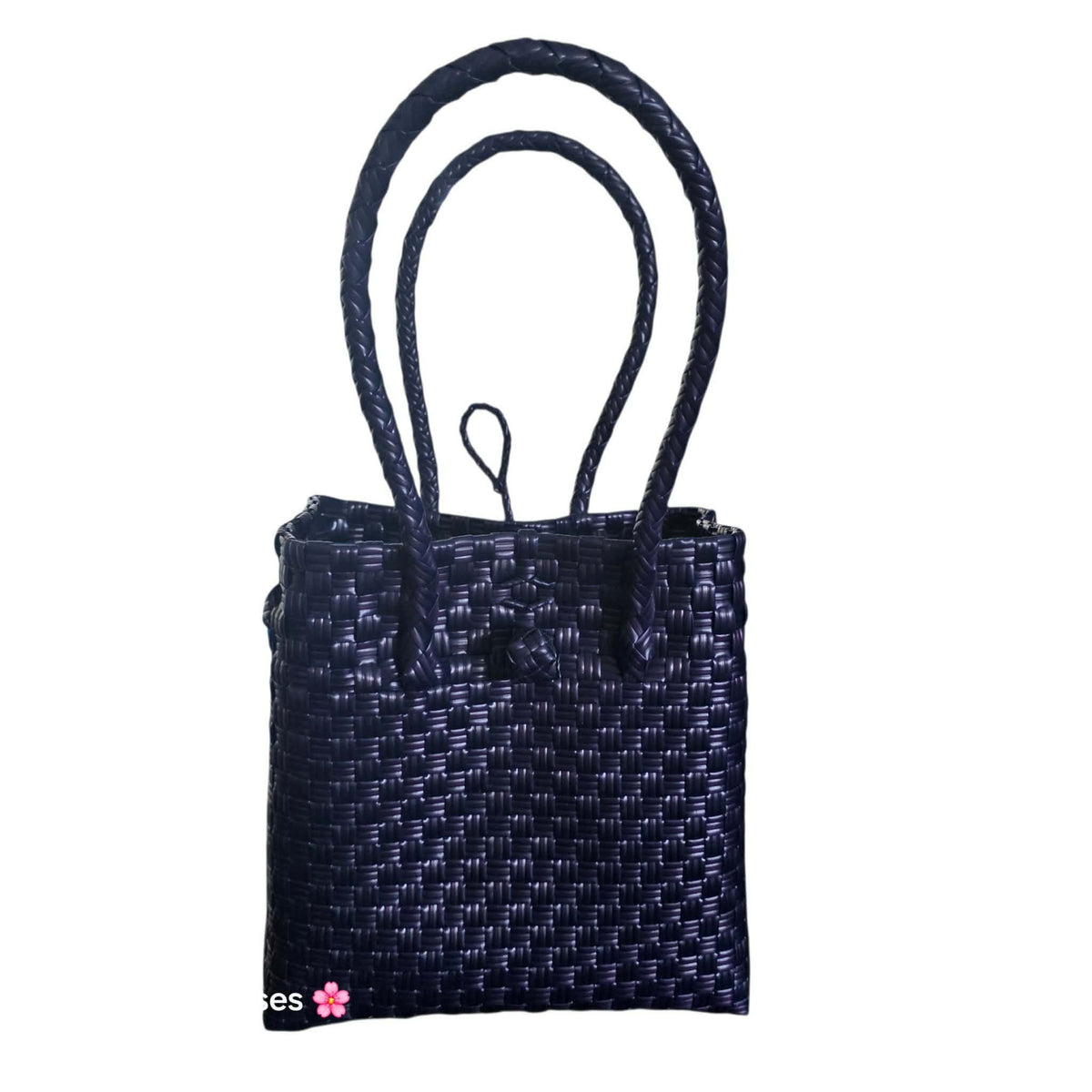 Navy Sea Small Jali Bag