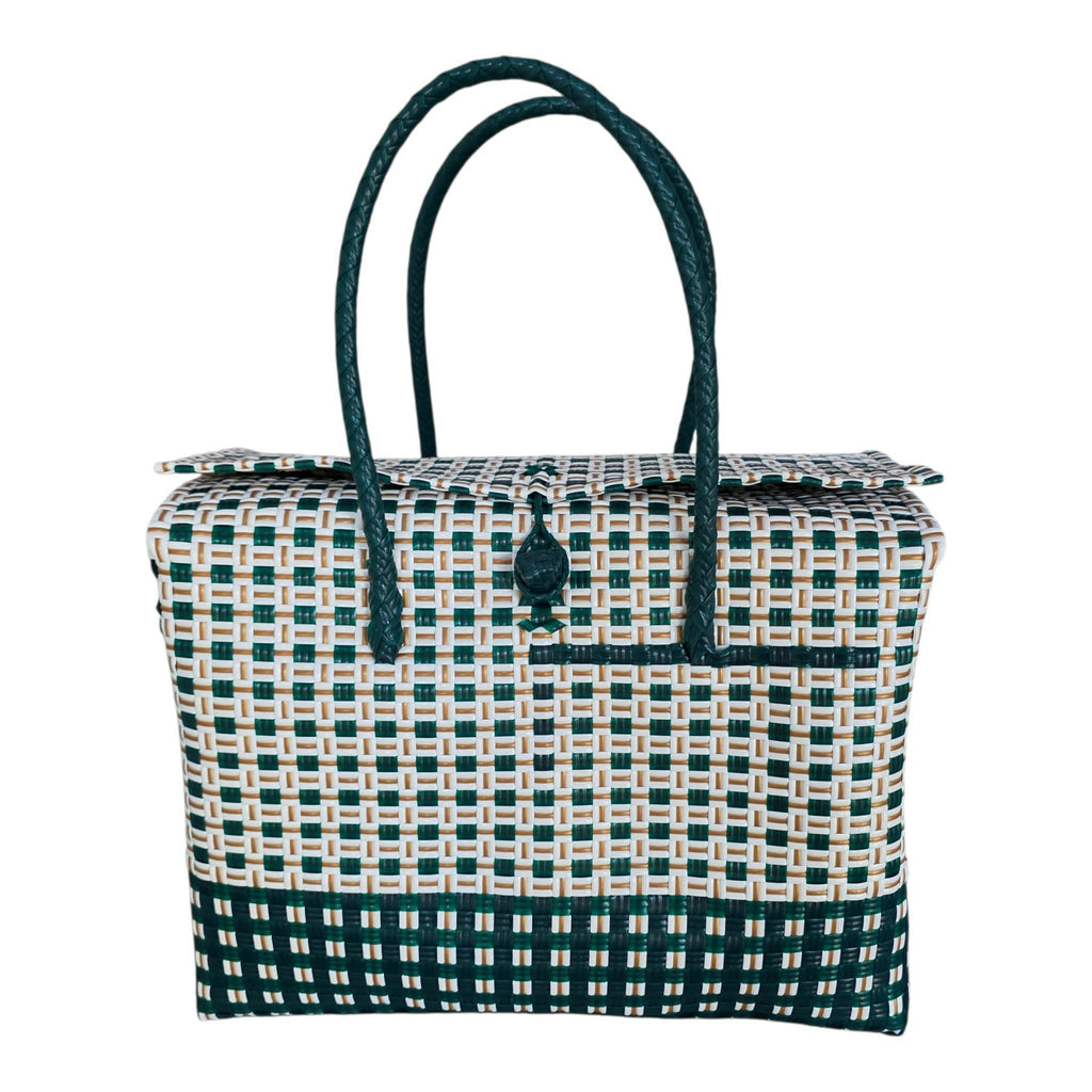 Green Grass Boxy Bags